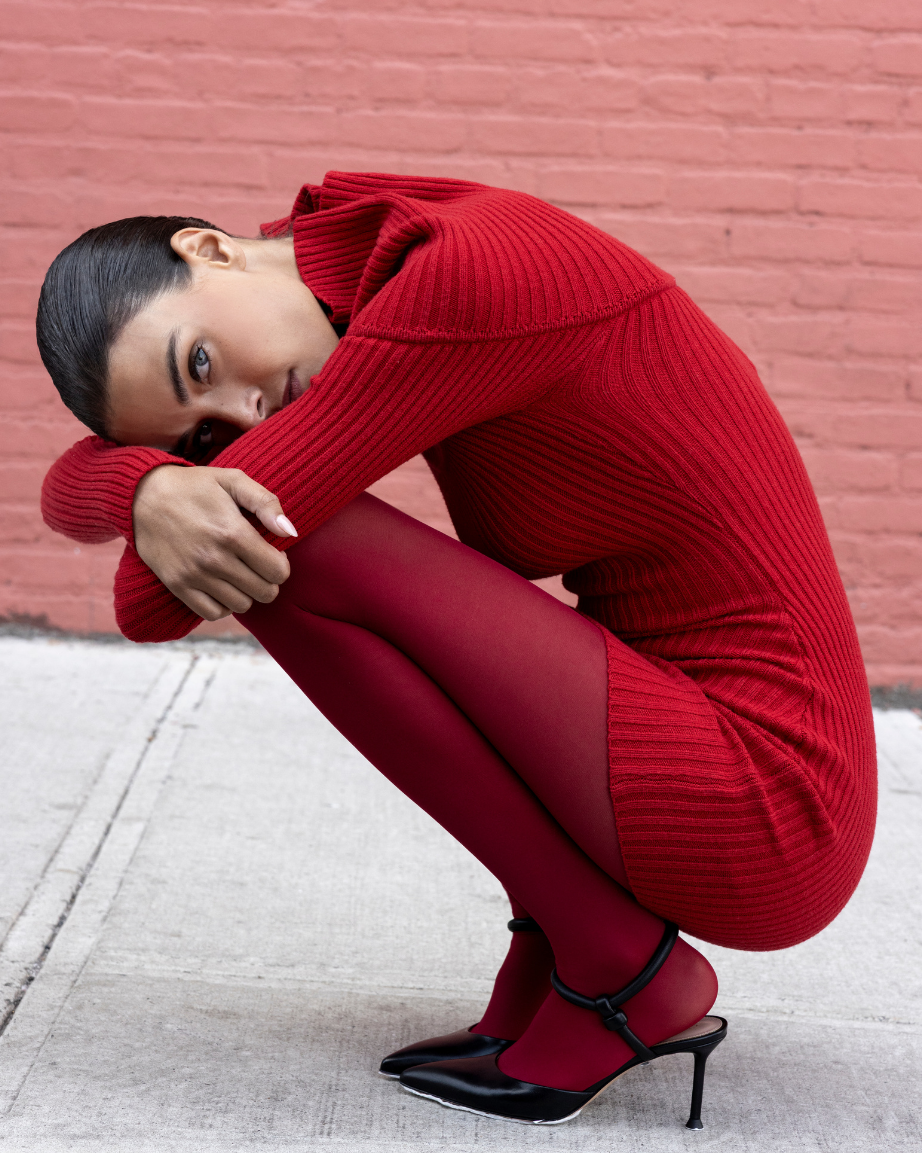 PLAY - FREE HUGGING SEAMLESS TIGHTS - SEMI OPAQUE