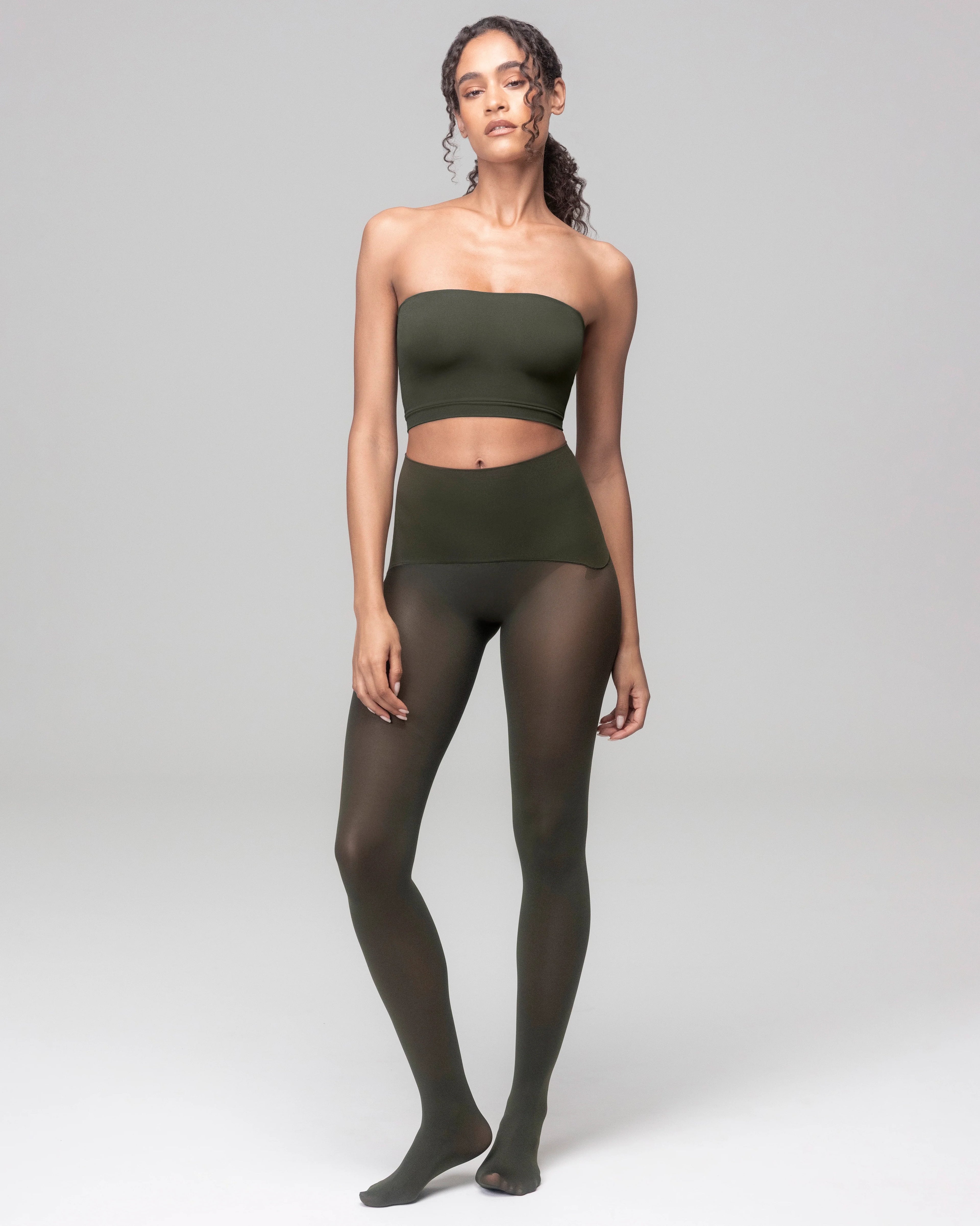 PLAY - FREE HUGGING SEAMLESS TIGHTS - SEMI OPAQUE