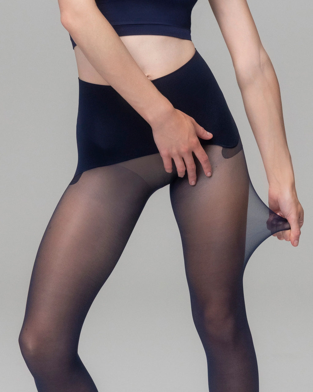 PLAY -  FREE HUGGING SEAMLESS TIGHTS - SHEER