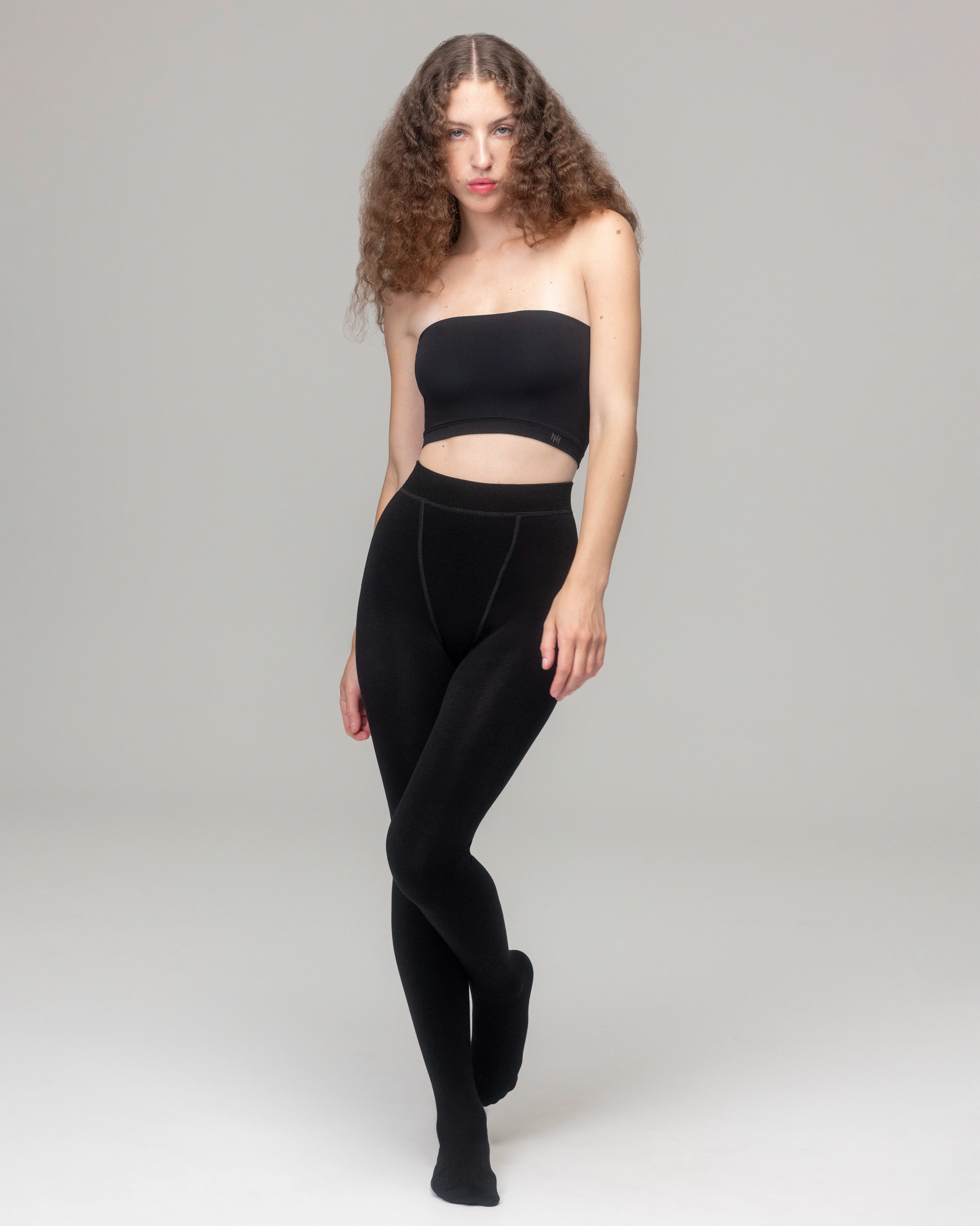 TOAST - FLEECE-LINED TIGHTS - OPAQUE