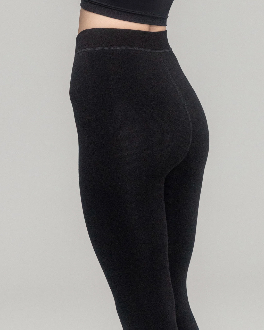 TOAST - FLEECE-LINED TIGHTS - OPAQUE