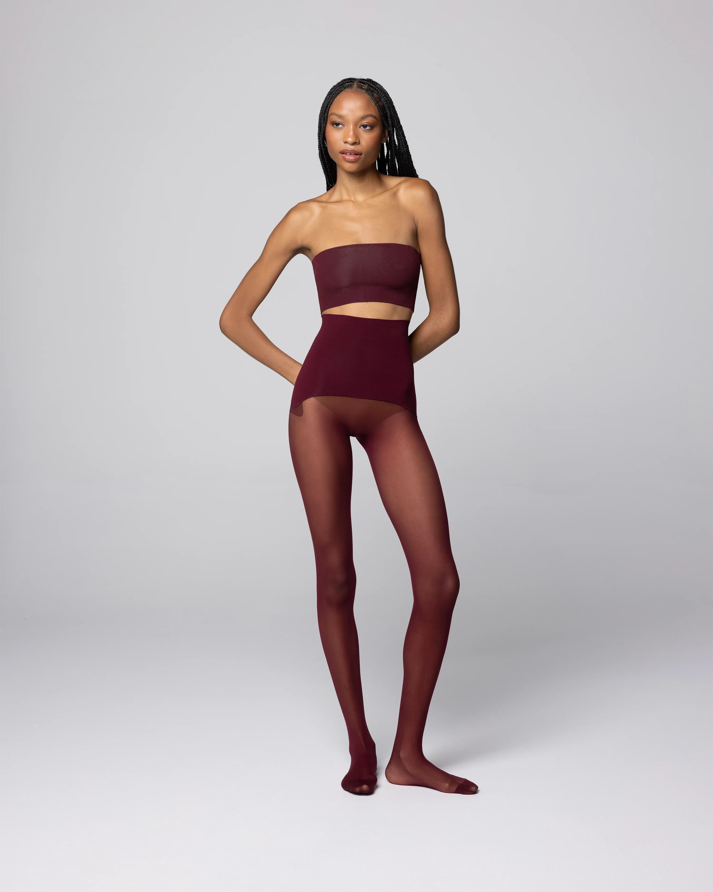 PLAY -  FREE HUGGING SEAMLESS TIGHTS - SHEER