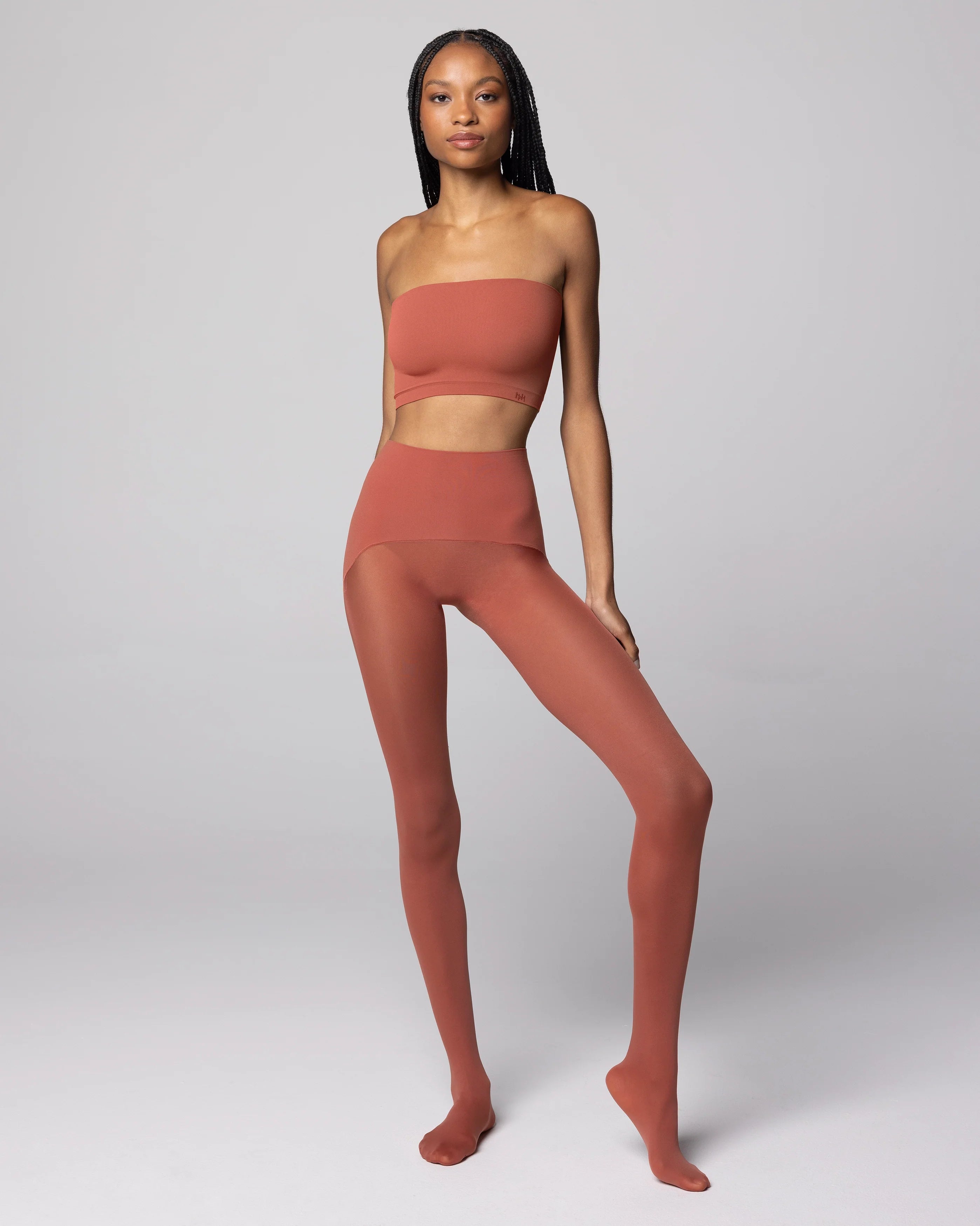 PLAY - FREE HUGGING SEAMLESS TIGHTS - SEMI OPAQUE