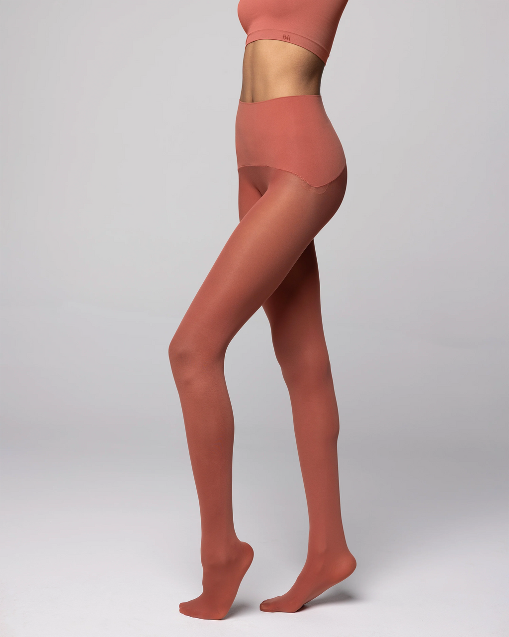 PLAY - FREE HUGGING SEAMLESS TIGHTS - SEMI OPAQUE