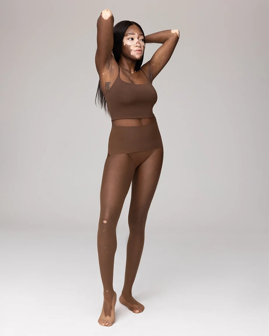PLAY -  FREE HUGGING SEAMLESS TIGHTS - SHEER